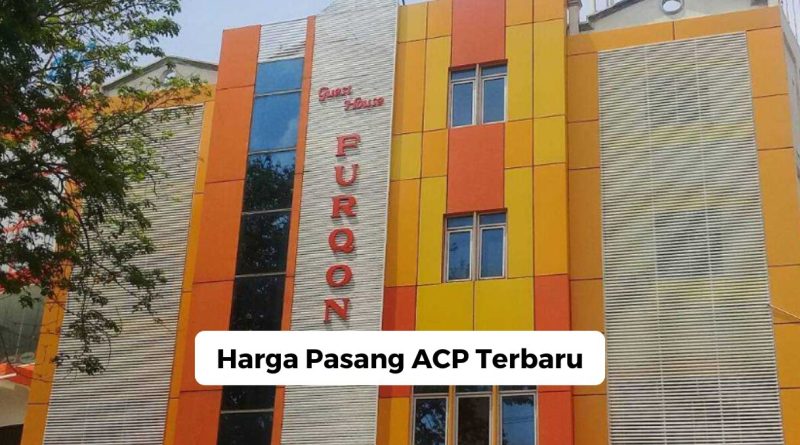 Harga Pasang ACP Terbaru